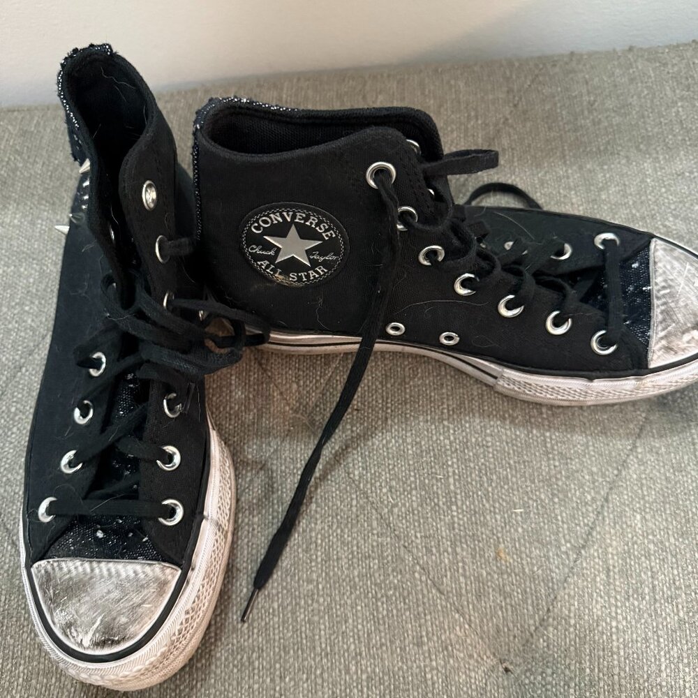 Black Platform Converse (Sz. 7)